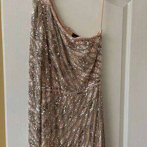 MacDuggal Dress Rose Gold Size 6